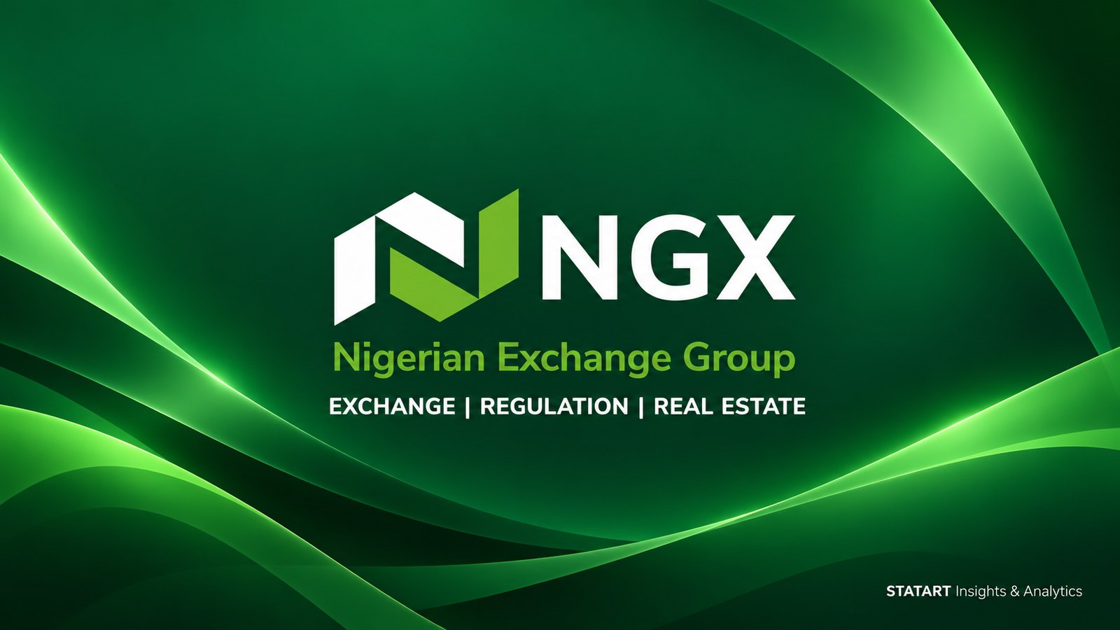 Nigerian Exchange Group (NGX) logo on a green background